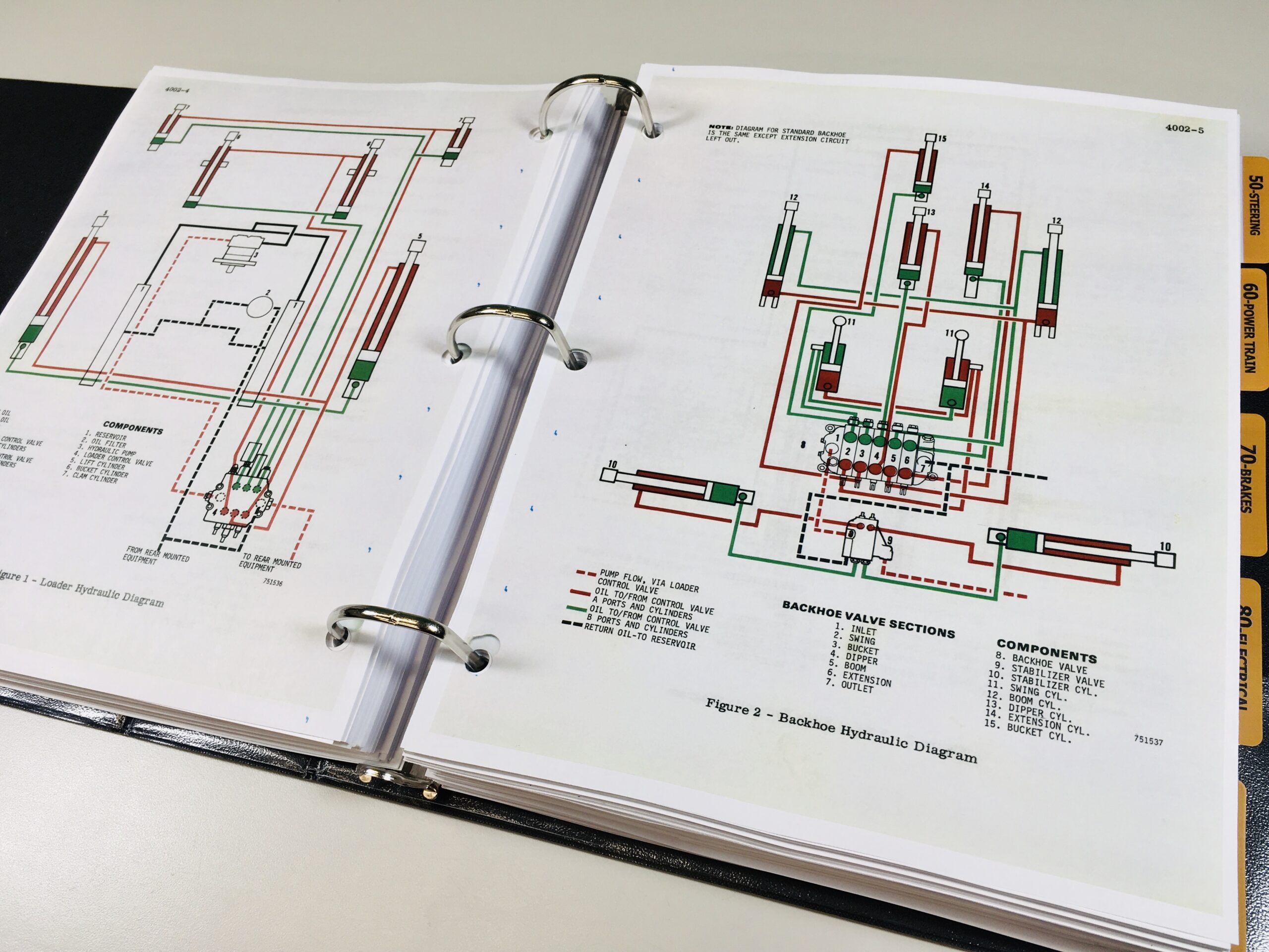 Case 580C Loader Backhoe Operators Service Parts Manual Repair Shop Tractor Ck - Image 12