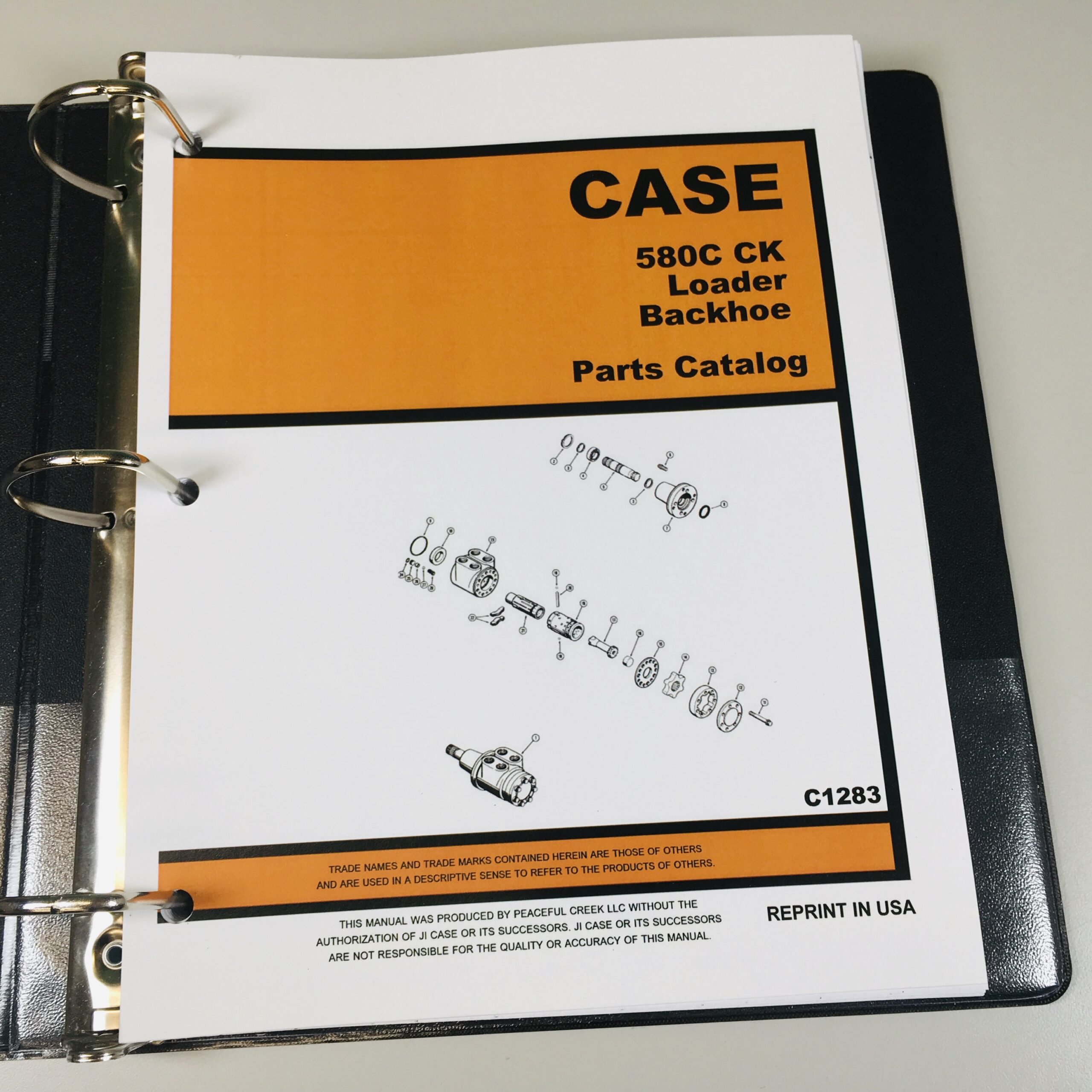 Case 580C Loader Backhoe Operators Service Parts Manual Repair Shop Tractor Ck - Image 20