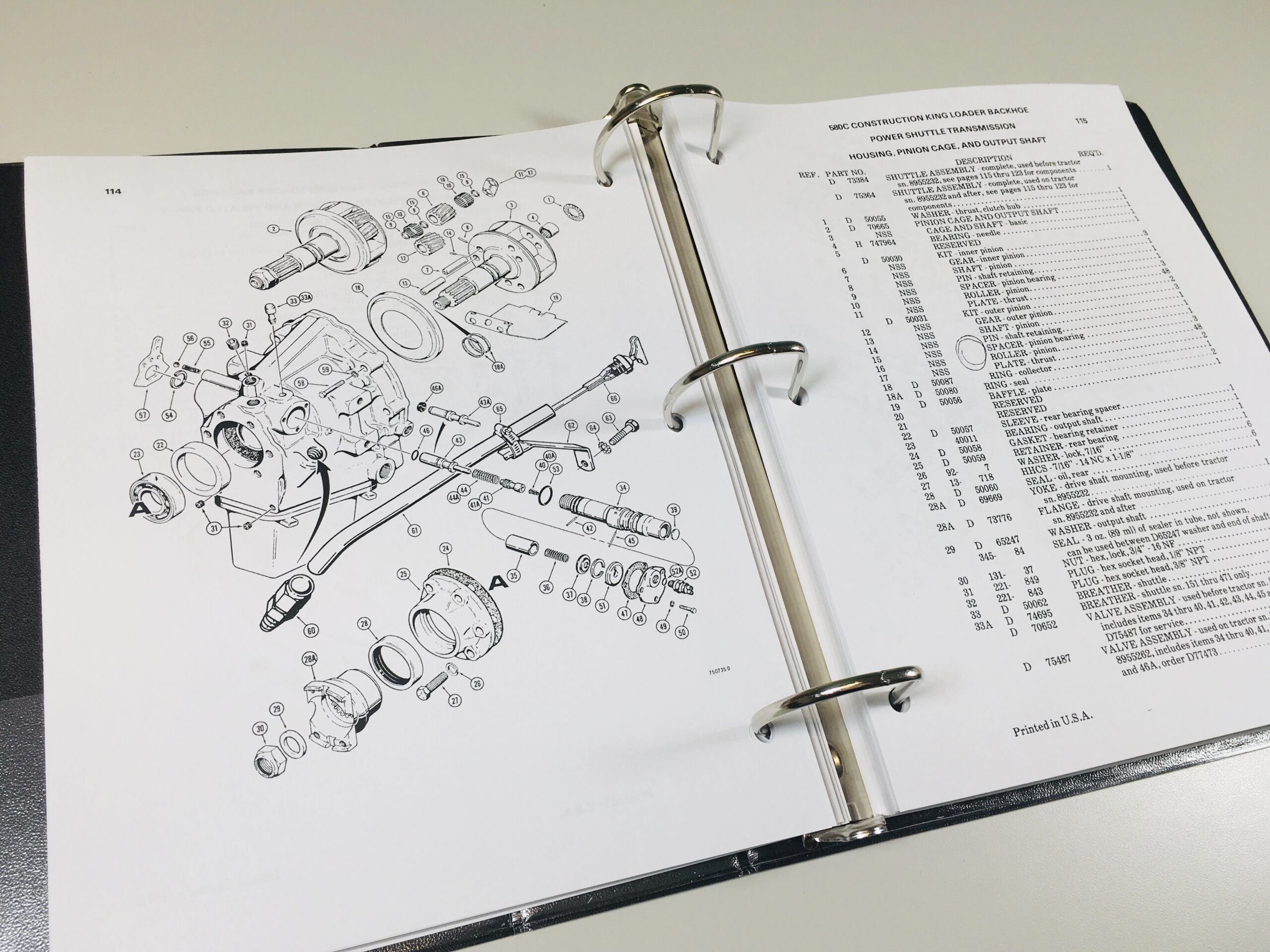 Case 580C Loader Backhoe Operators Service Parts Manual Repair Shop Tractor Ck - Image 26