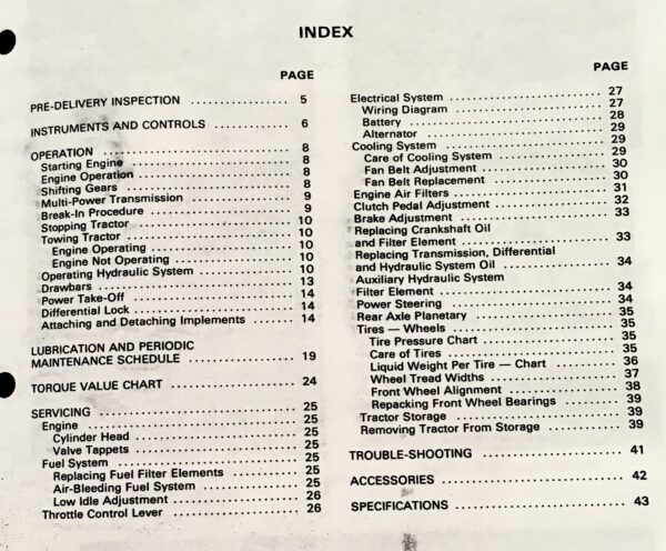 Massey Ferguson Mf 285 Tractor Owners Operators Manual Book Prior to 9A349239 - Image 2