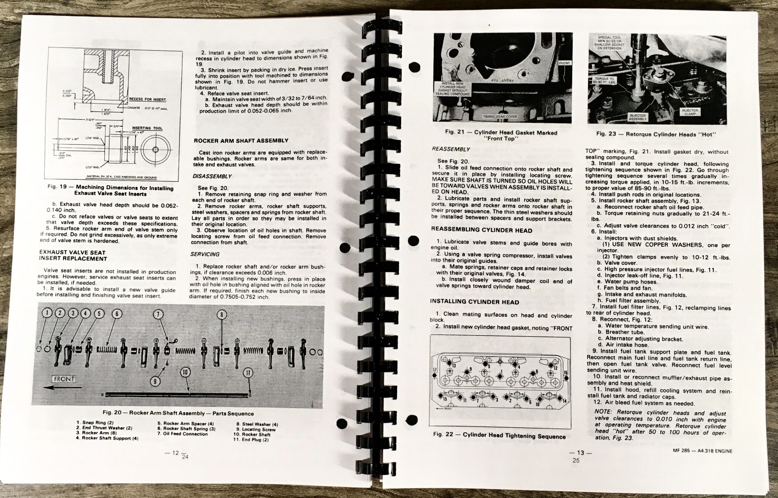 Massey Ferguson 285 Tractor Service Repair Manual Technical Shop Book Overhaul - Image 6