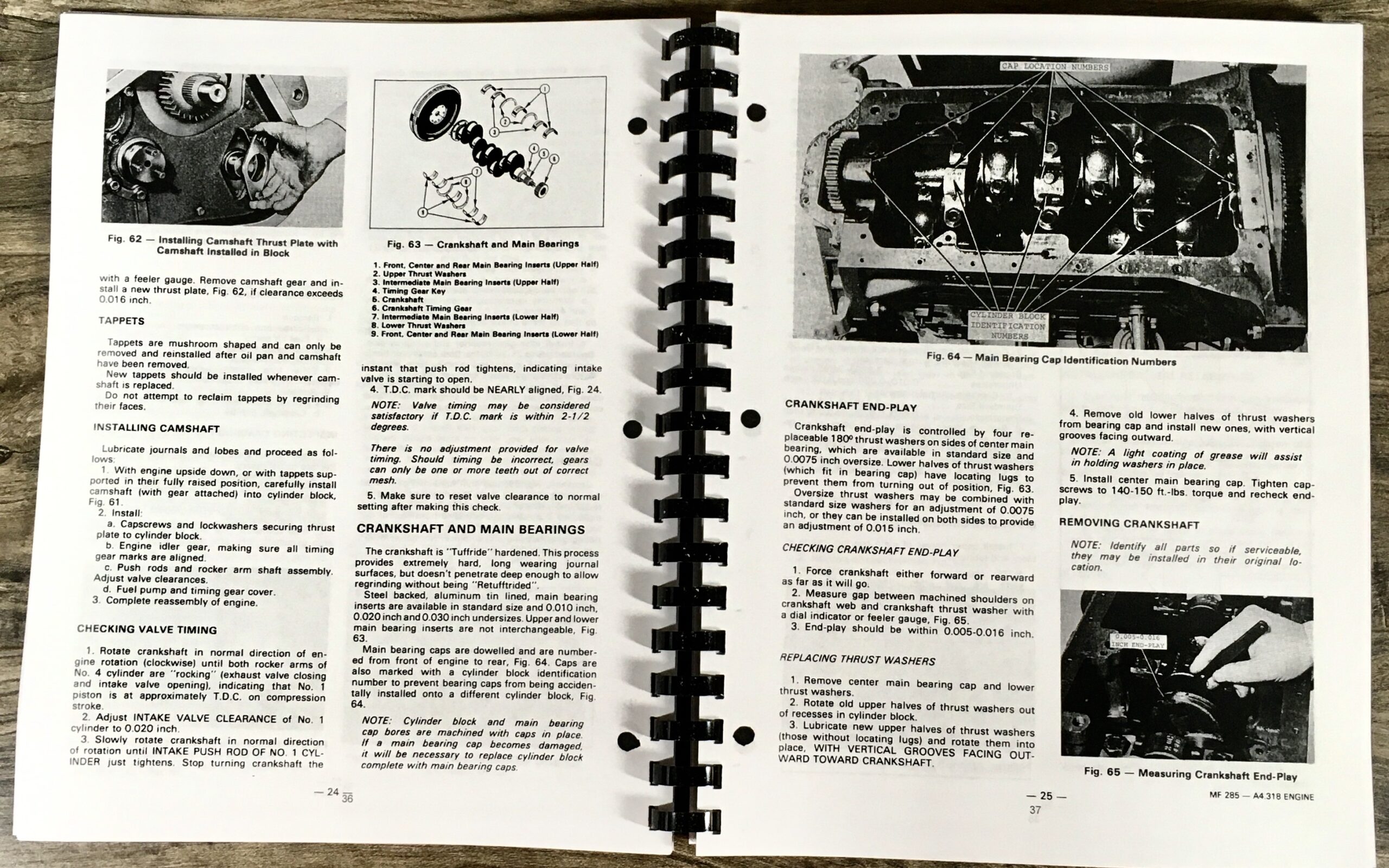 Massey Ferguson 285 Tractor Service Repair Manual Technical Shop Book Overhaul - Image 5