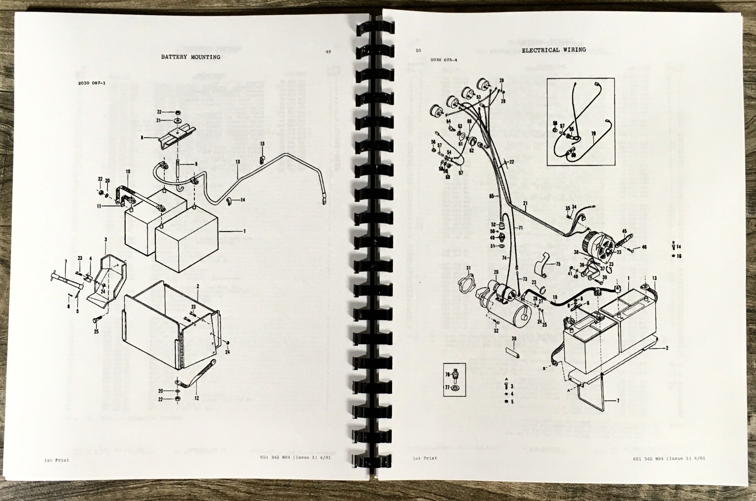 Massey Ferguson 285 Tractor Service Repair Manual Parts Book Prior to 9A349239 - Image 13