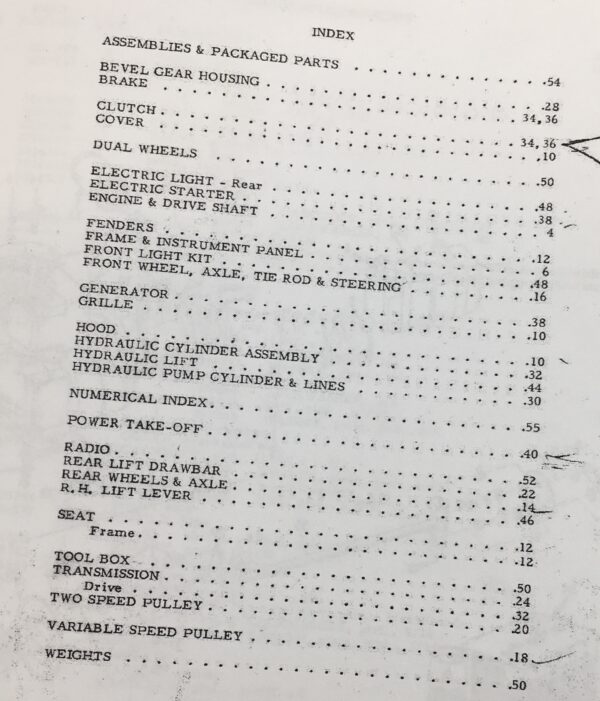 Allis Chalmers B-Series B206 B207 B208 B210 B212 Hb212 Tractors Service Manual - Image 3