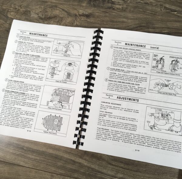 Allis Chalmers B-Series B206 B207 B208 B210 B212 Hb212 Tractors Service Manual - Image 7