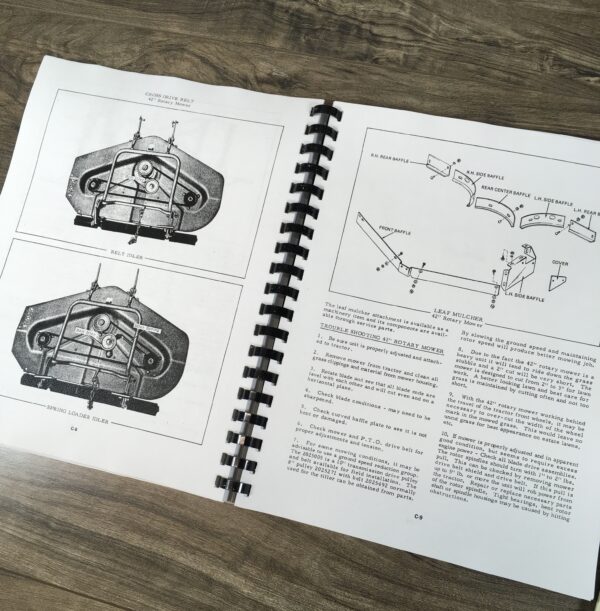 Allis Chalmers B-Series B206 B207 B208 B210 B212 Hb212 Tractors Service Manual - Image 10