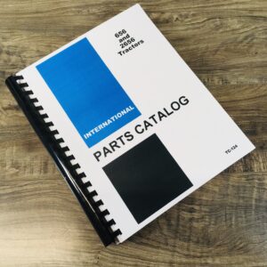 International Farmall Ih 656 2656 Tractor Parts Assembly Manual Catalog Book