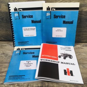 Farmall And International 100 130 140 Tractor Service Manual Repair Shop Book Ih