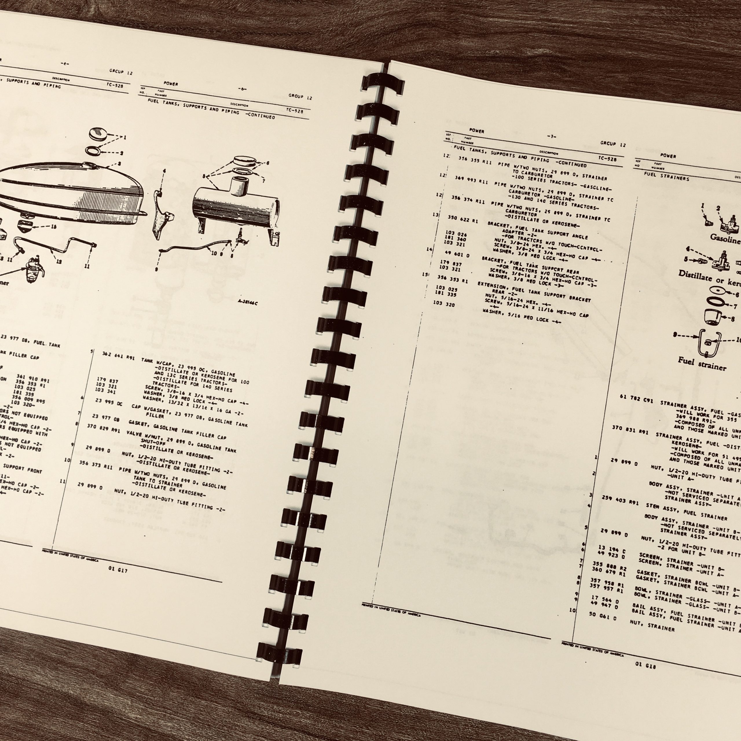 Farmall International 100 130 140 Tractor Service Manual Parts Catalog Shop Book - Image 17