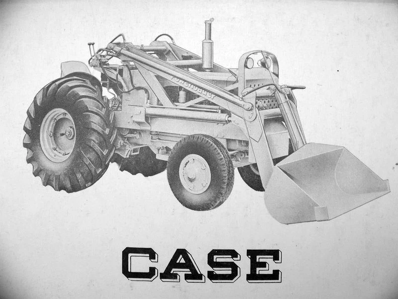 J I Case No. 50 Power Loader Parts Manual Catalog Fits 520 Industrial Tractor - Image 3