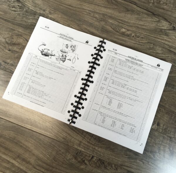 International Farmall Super A Tractor Service Operators Parts Manual Catalog Set - Image 18