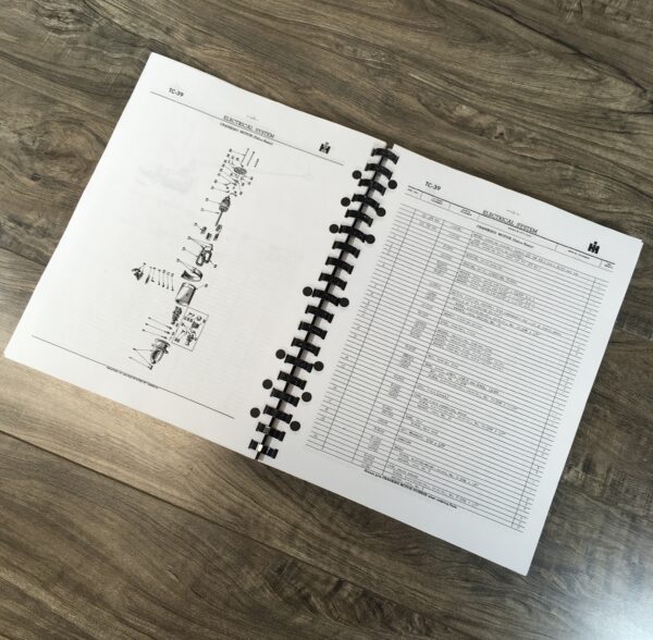 International Farmall Super A Tractor Service Operators Parts Manual Catalog Set - Image 17