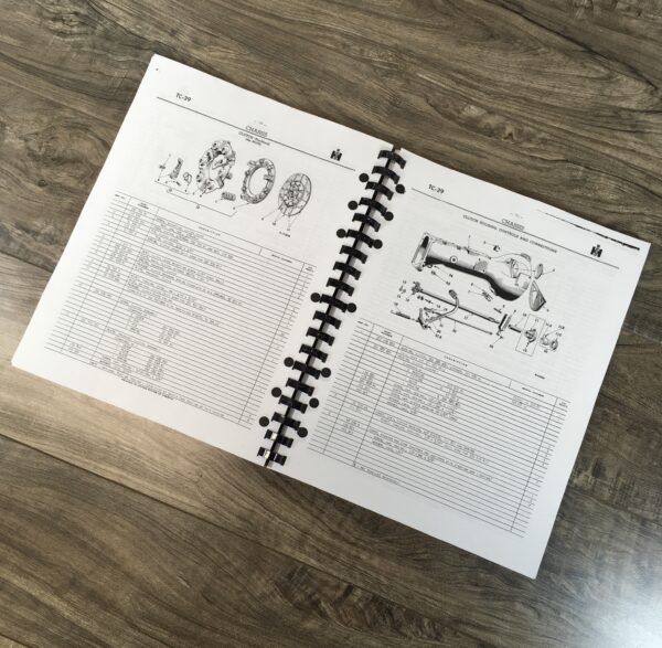 International Farmall Super A Tractor Service Operators Parts Manual Catalog Set - Image 16