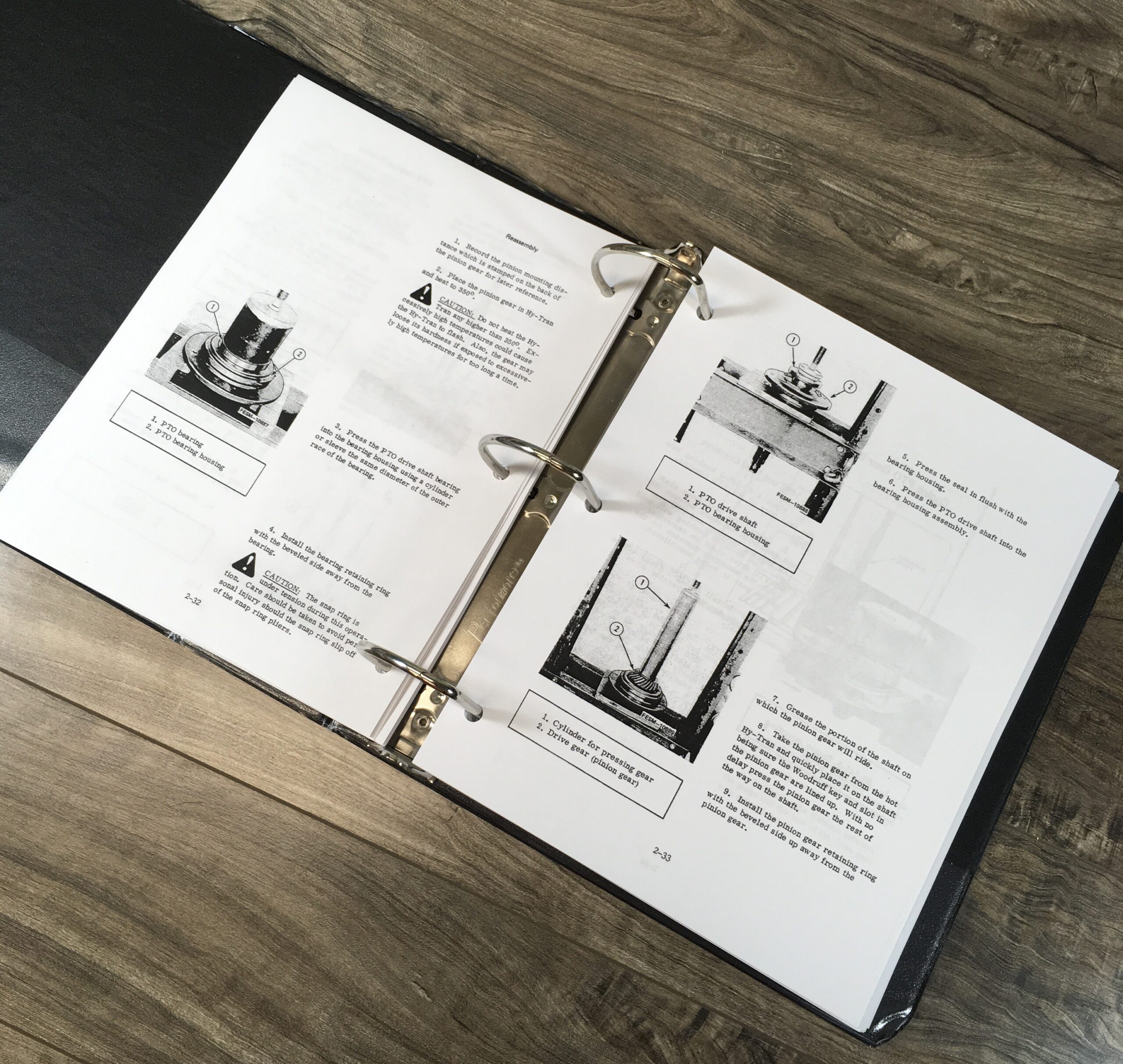 International 1440 Combine Service Parts Operators Manual Set Repair Shop D-436 - Image 11