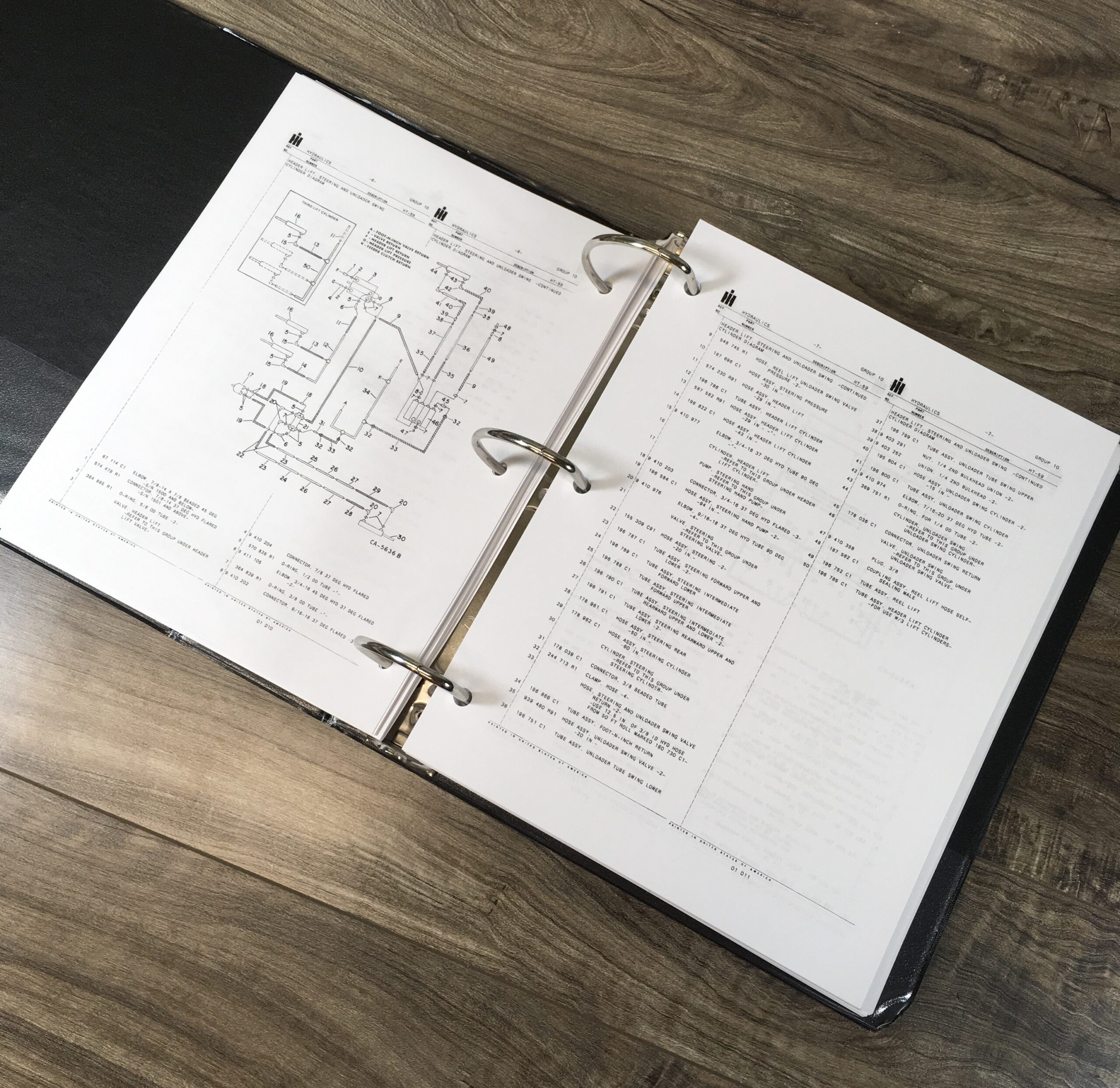 International 1440 Combine Service Parts Manual Set Repair Shop Catalog D-436 IH - Image 19