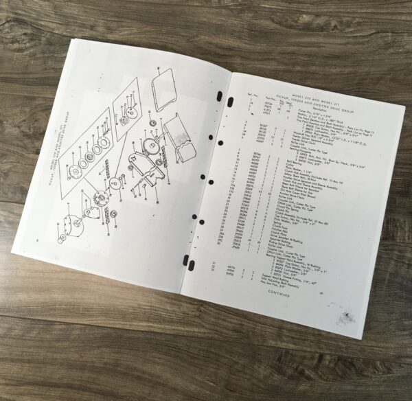 Sperry New Holland 270 271 Hayliner Baler Parts Manual Catalog - Image 5