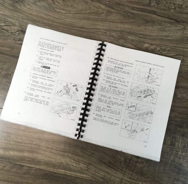 Mitsubishi Diesel Engine S2E S2E2 Series Technical Service Repair Shop Manual - Image 6