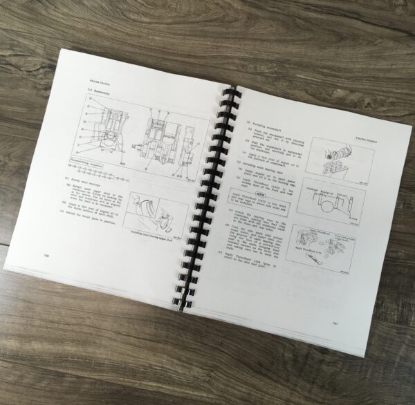 Mitsubishi Diesel Engine S2E S2E2 Series Technical Service Repair Shop Manual - Image 8