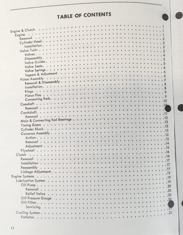 Massey Ferguson Pony Tractor Service Repair Manual Technical Shop Book Overhaul - Image 2