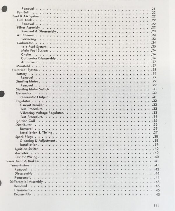 Massey Ferguson Pony Tractor Service Repair Manual Technical Shop Book Overhaul - Image 3