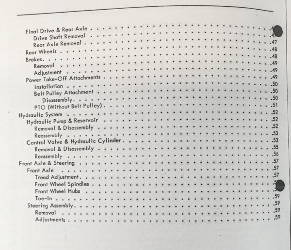 Massey Ferguson Pony Tractor Service Repair Manual Technical Shop Book Overhaul - Image 4