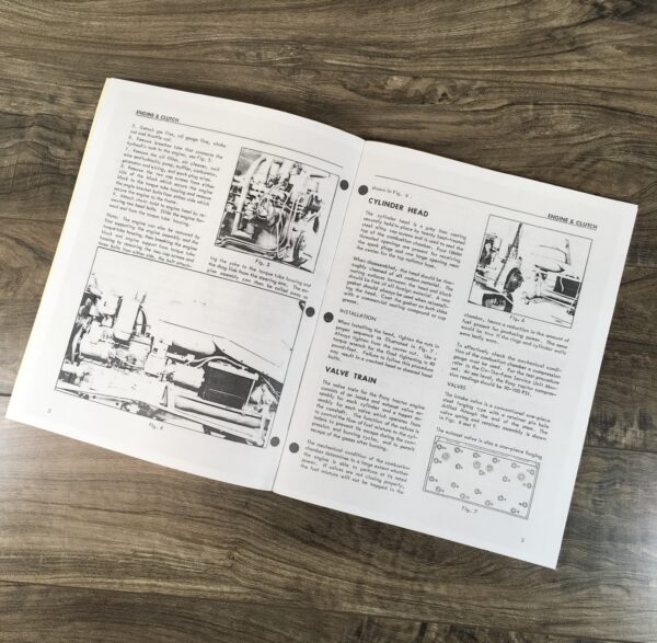 Massey Ferguson Pony Tractor Service Repair Manual Technical Shop Book Overhaul - Image 5