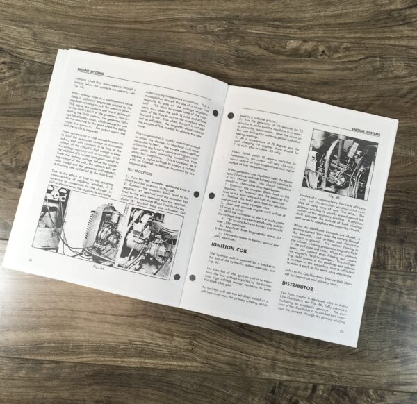 Massey Ferguson Pony Tractor Service Repair Manual Technical Shop Book Overhaul - Image 8