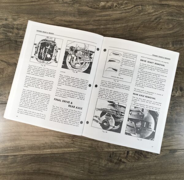 Massey Ferguson Pony Tractor Service Repair Manual Technical Shop Book Overhaul - Image 9