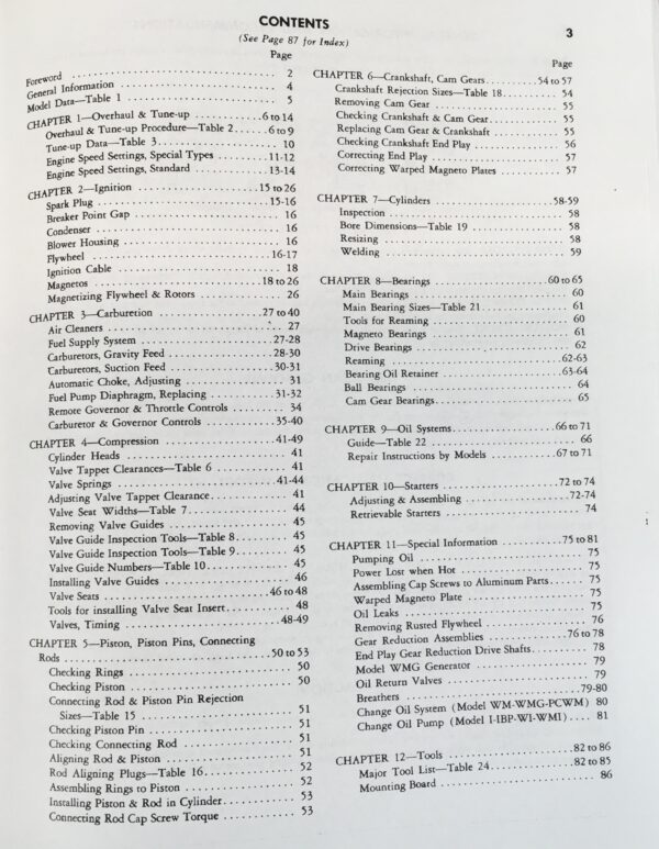 Briggs Stratton Fh Fh1 Fj Fj1 Fj2 Ib Engine Service Shop Overhaul Repair Manual - Image 3