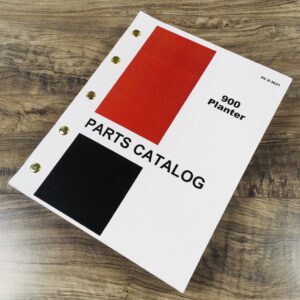 Case 900 Planter Parts Manual Catalog Book Assembly Schematic Exploded Views