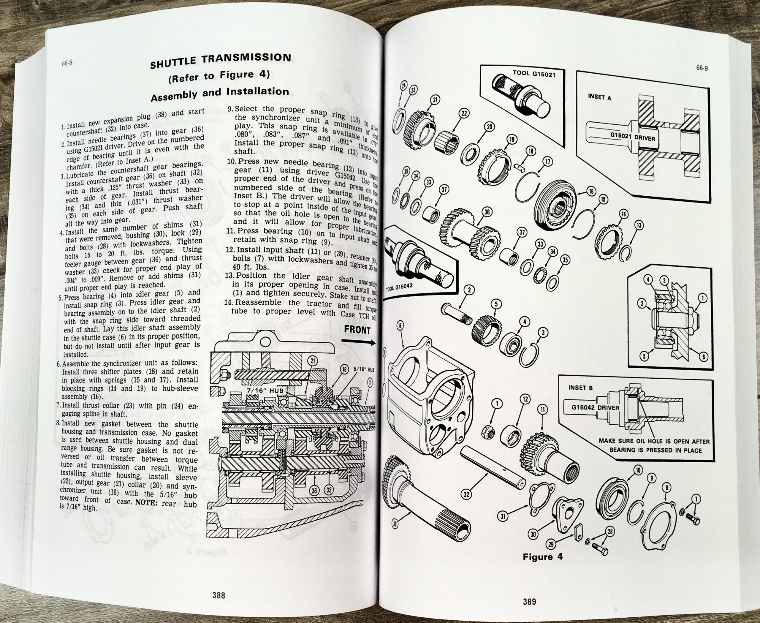 Case 470 570 Tractor Service Engine Parts Operators Manual 188D 188G 148G 159G - Image 23