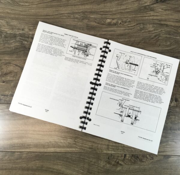 Allis Chalmers 160-6040 Tractor Service Repair Technical Shop Manual Overhaul - Image 3