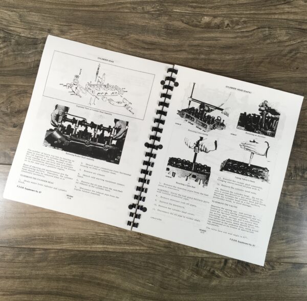 Allis Chalmers 160-6040 Tractor Service Repair Technical Shop Manual Overhaul - Image 4