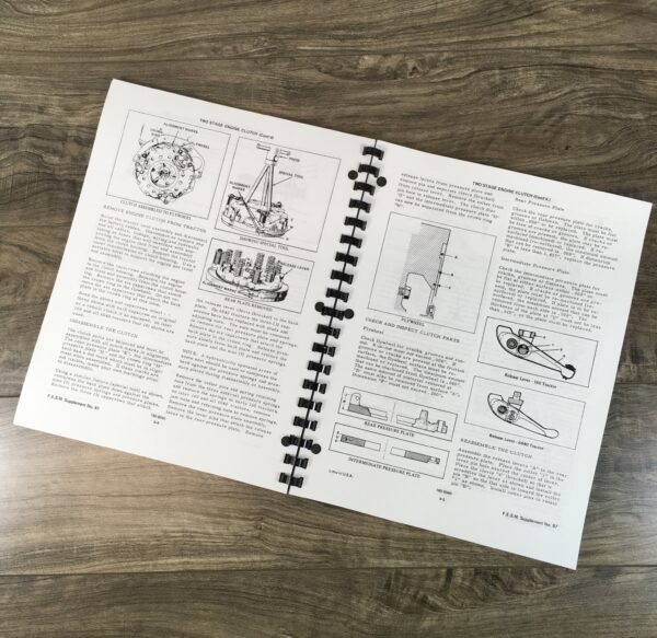 Allis Chalmers 160-6040 Tractor Service Repair Technical Shop Manual Overhaul - Image 6