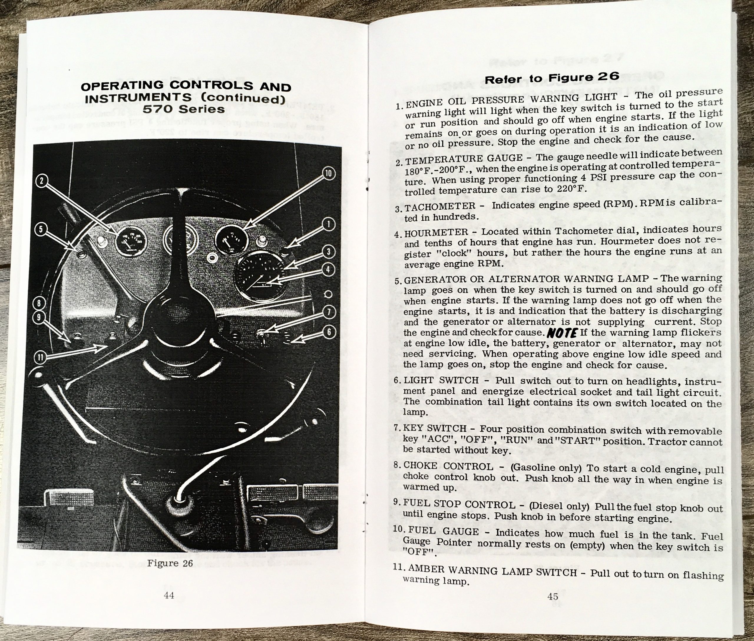 Case 470 570 Tractor Service Engine Parts Operators Manual 188D 188G 148G 159G - Image 19