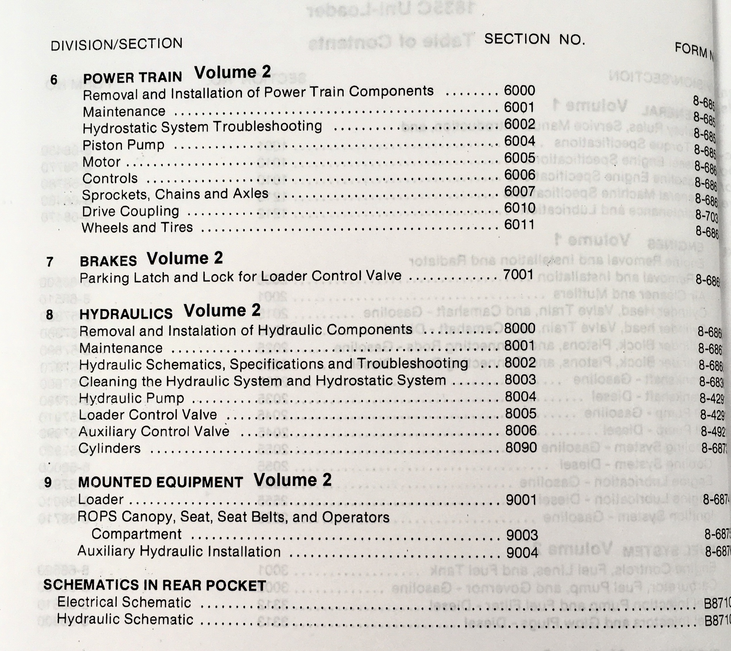 Case 1835C Uni-Loader Skid Steer Service Repair Shop Manual Technical Book New - Image 3