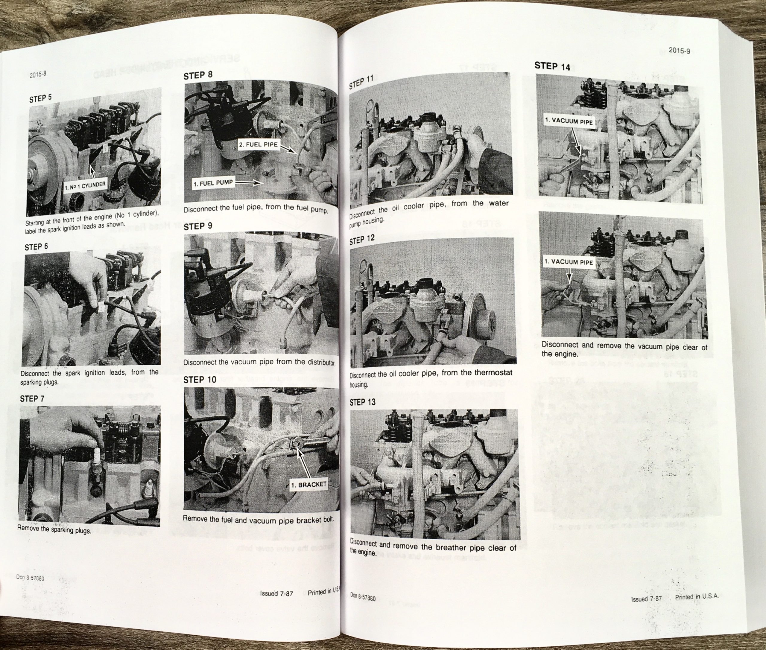Case 1835C Uni-Loader Skid Steer Service Repair Shop Manual Technical Book New - Image 11