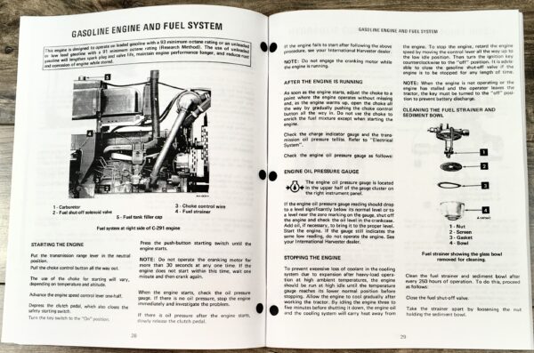 International 766 966 1066 1466 Tractor Service Operators Parts Manual Catalog - Image 19