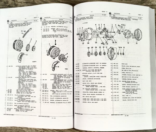 International 766 966 1066 1466 Tractor Service Operators Parts Manual Catalog - Image 15