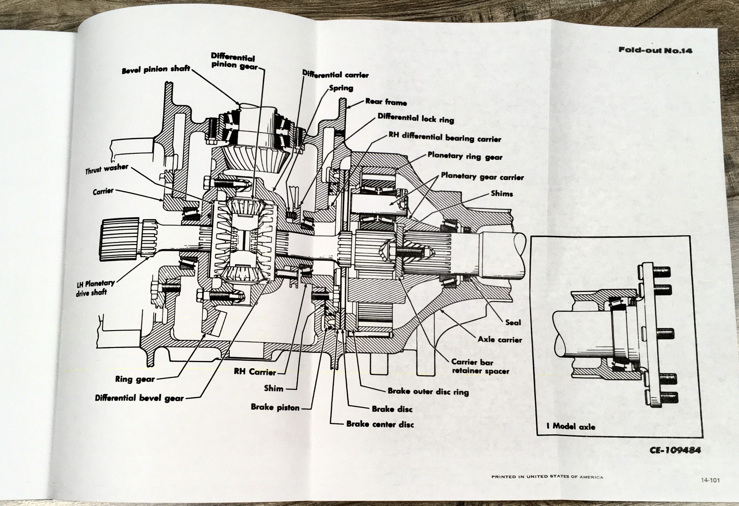 International 2400A 2400B 2500A 2500B Wheel Tractor Service Repair Shop Manual - Image 7
