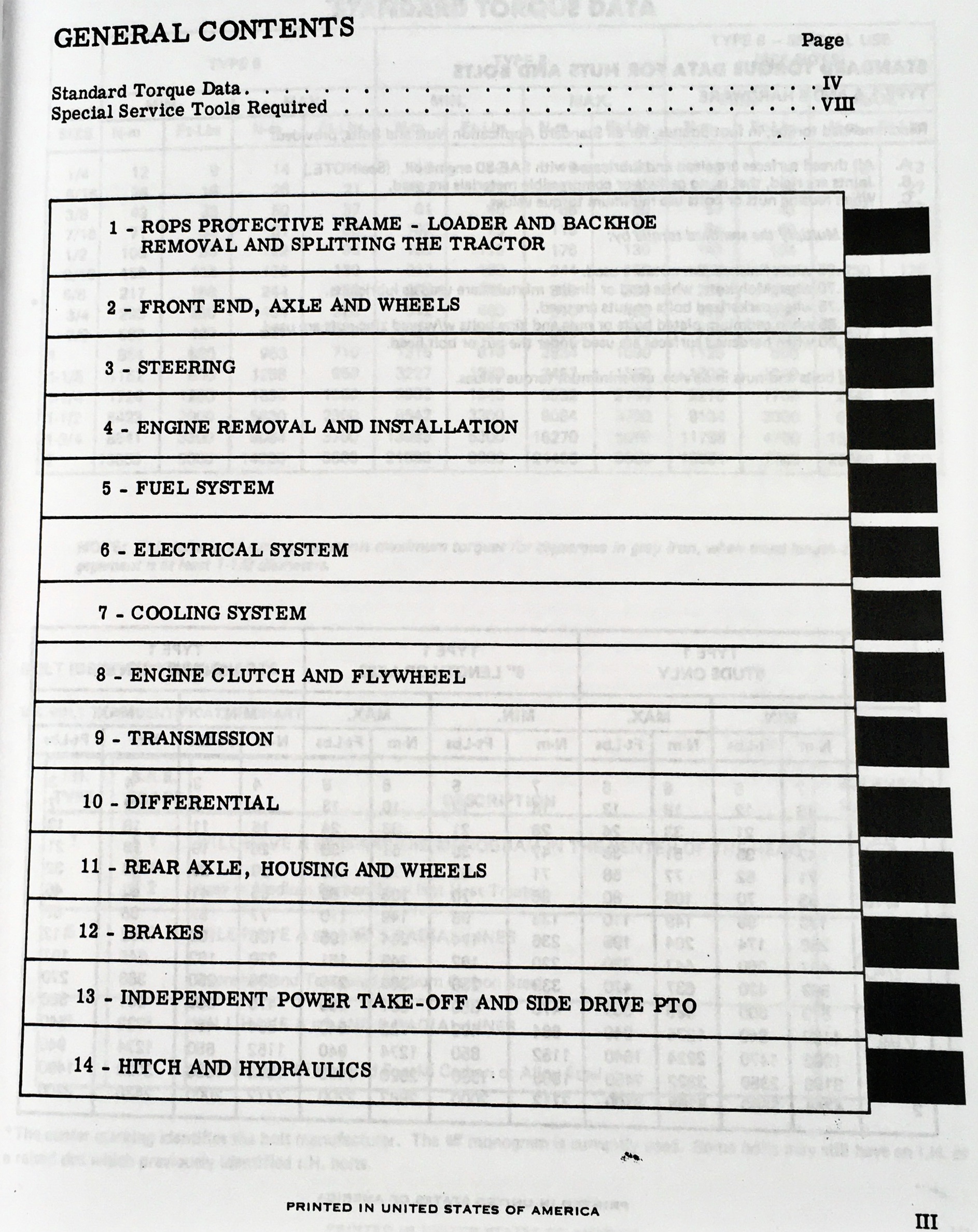 International 2400A 2400B 2500A 2500B Wheel Tractor Service Repair Shop Manual - Image 3