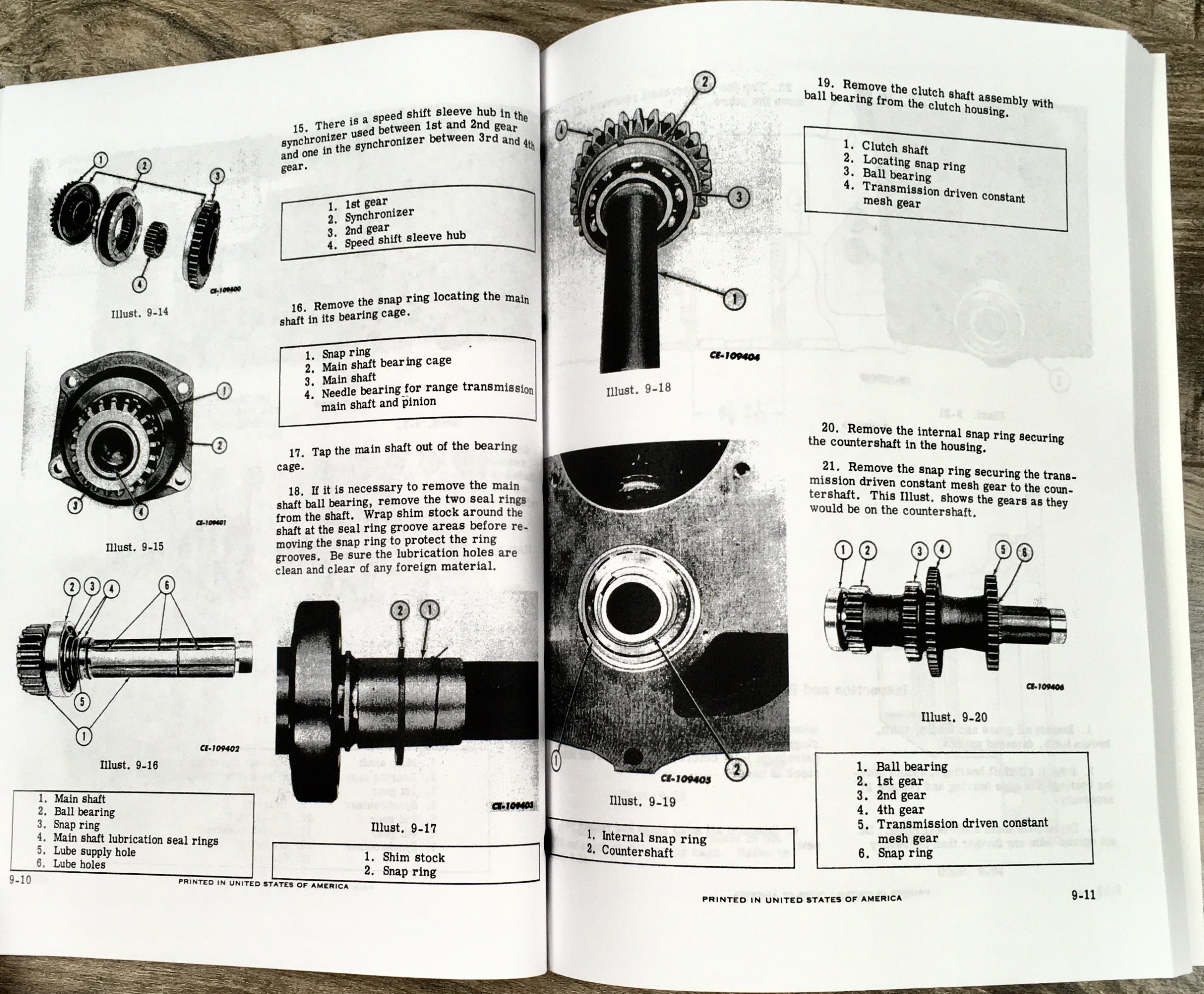 International 2400A 2400B 2500A 2500B Wheel Tractor Service Repair Shop Manual - Image 13