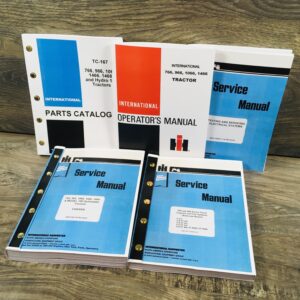 International 766 966 1066 1466 Tractor Service Operators Parts Manual Catalog