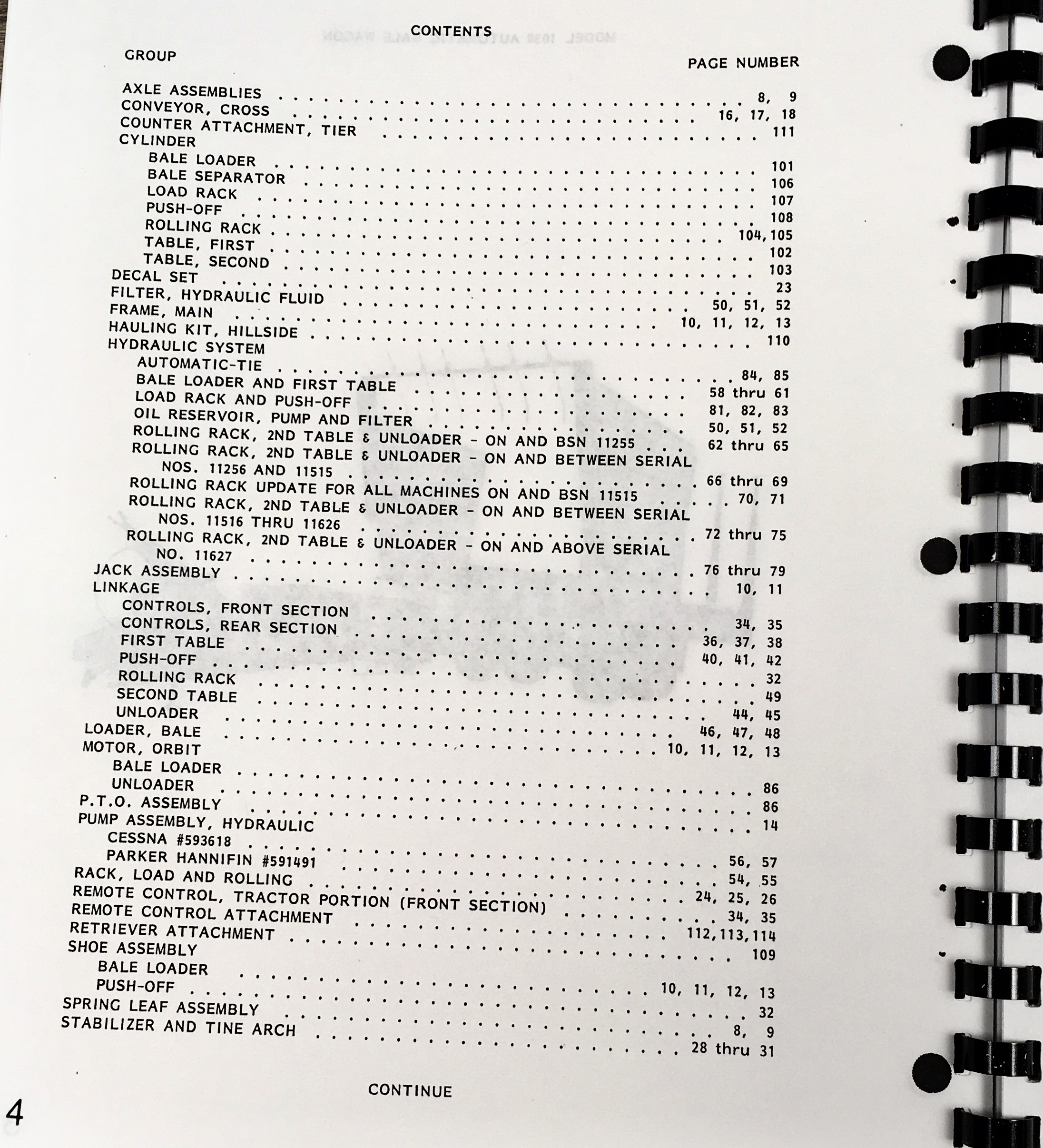 New Holland 1038 Automatic Bale Wagon Parts Operators Manual Set Catalog Owners - Image 3