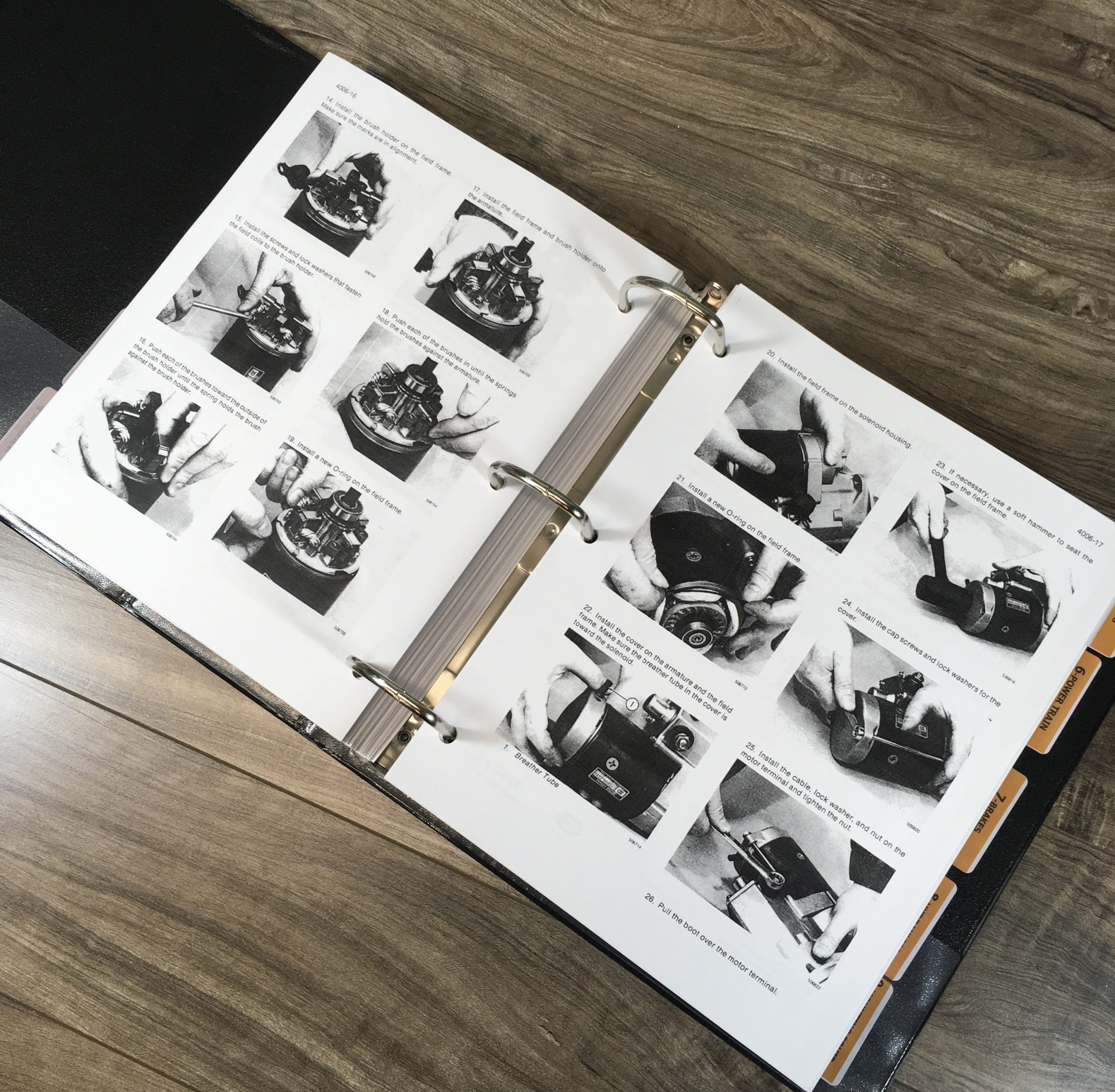 Case 680K Tractor Loader Backhoe Service Manual Parts Catalog Shop Book Set - Image 13