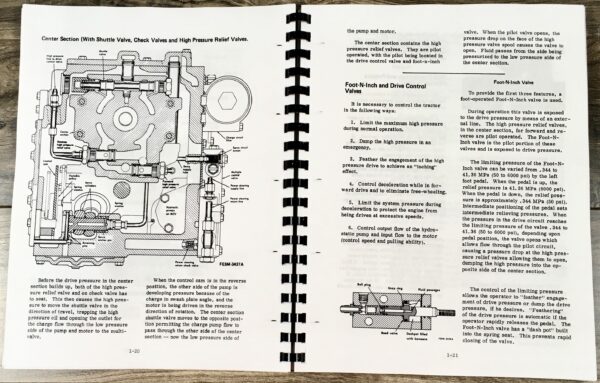 International 966 1066 100 186 Hydro Tractor Hydrostatic Service Repair Manual - Image 8