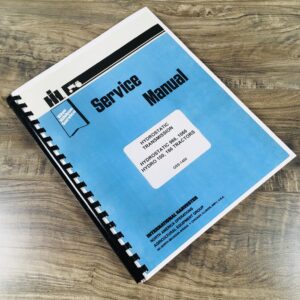 International 966 1066 100 186 Hydro Tractor Hydrostatic Service Repair Manual