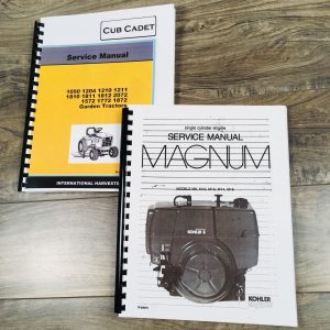 Cub Cadet 1204 1210 1211 Lawn Garden Tractor Service Repair Manual M12 Kohler