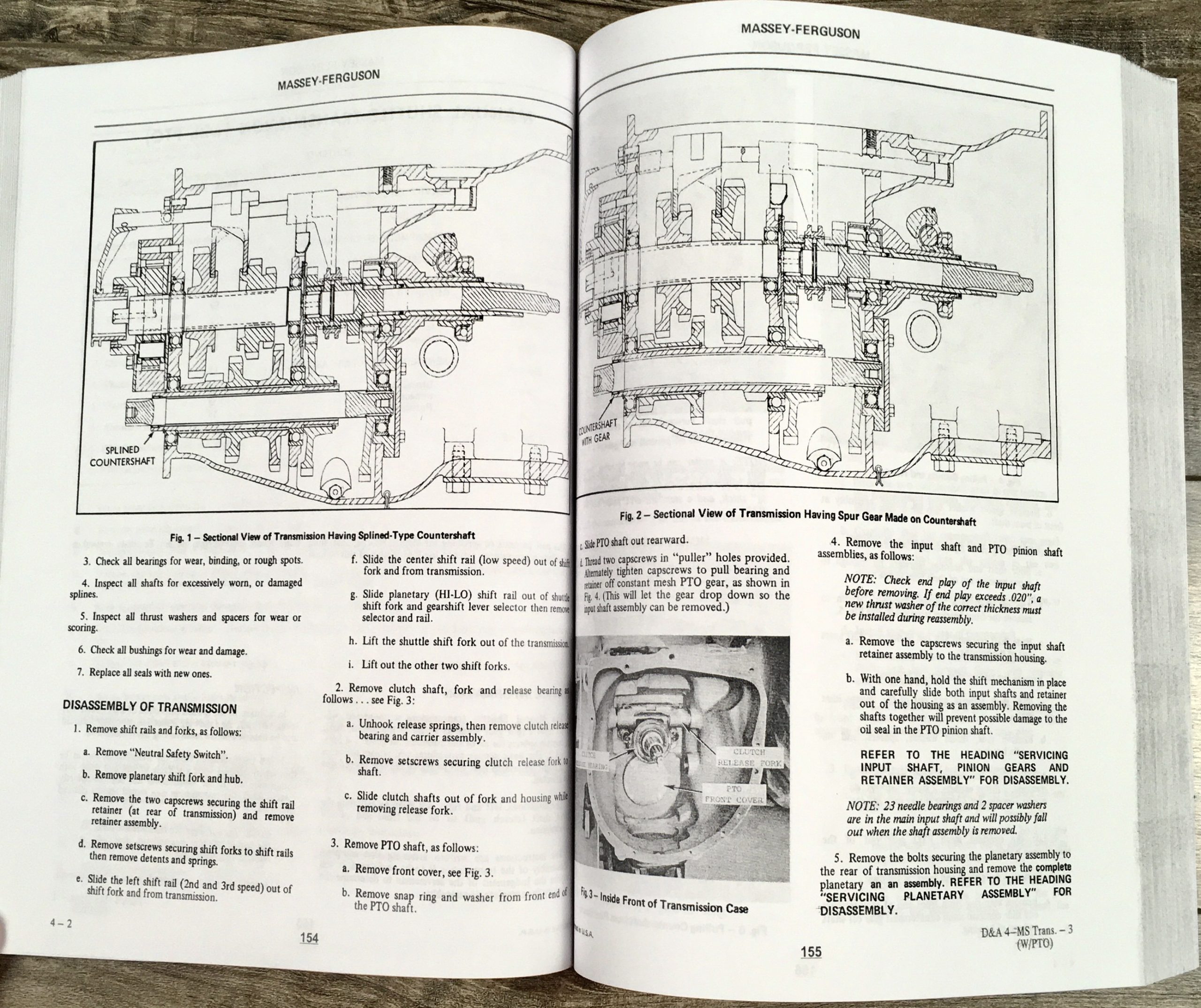 Massey Ferguson Mf 30 30T Tractor Backhoe Loader Service Repair Workshop Manual - Image 7