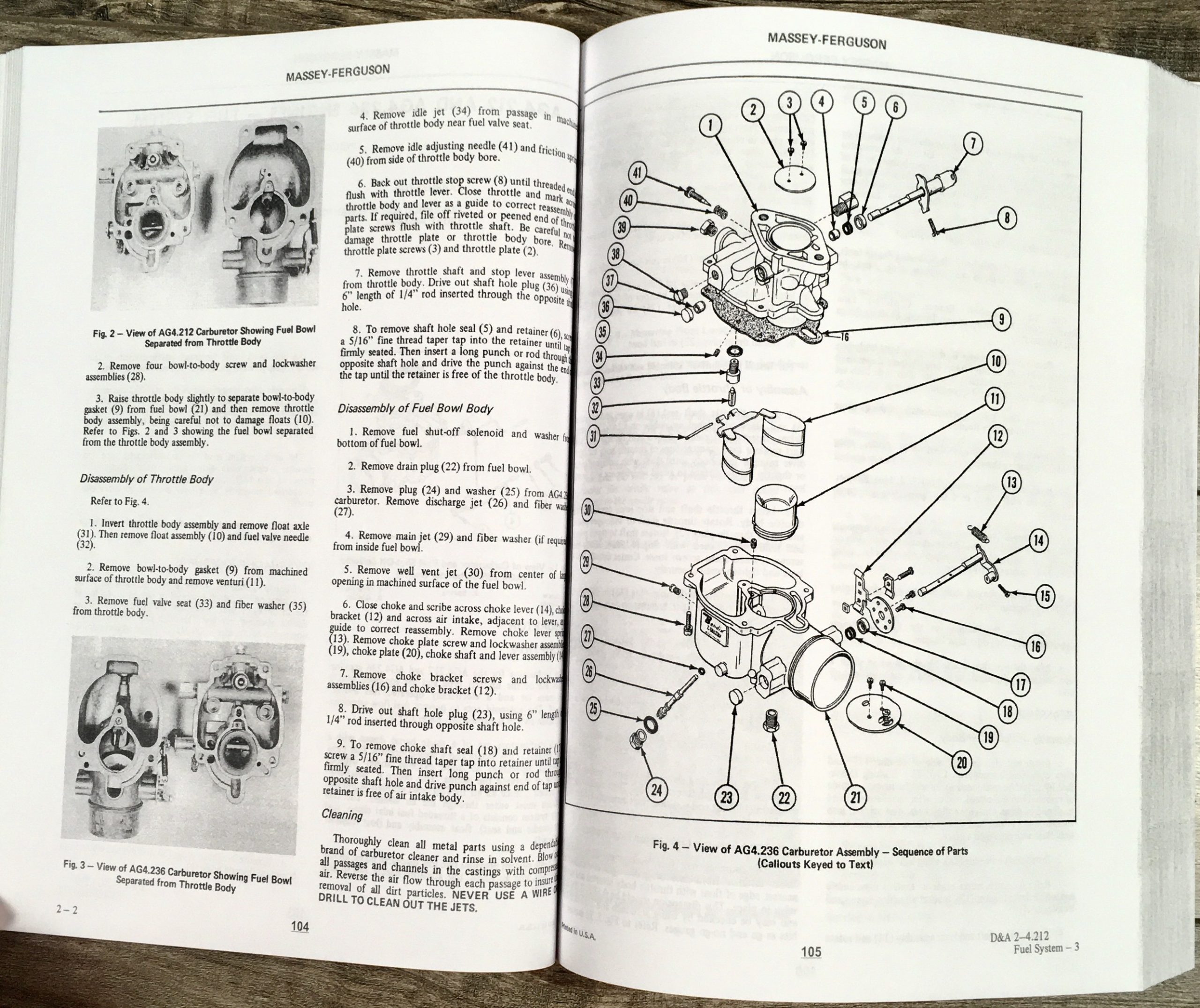 Massey Ferguson Mf 30 30T Tractor Backhoe Loader Service Repair Workshop Manual - Image 3